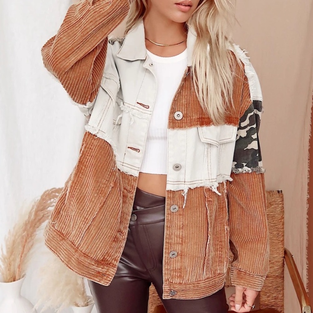 Overland Denim Camo Jacket